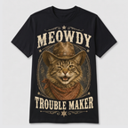 Tabby Cat Trouble Maker Tee