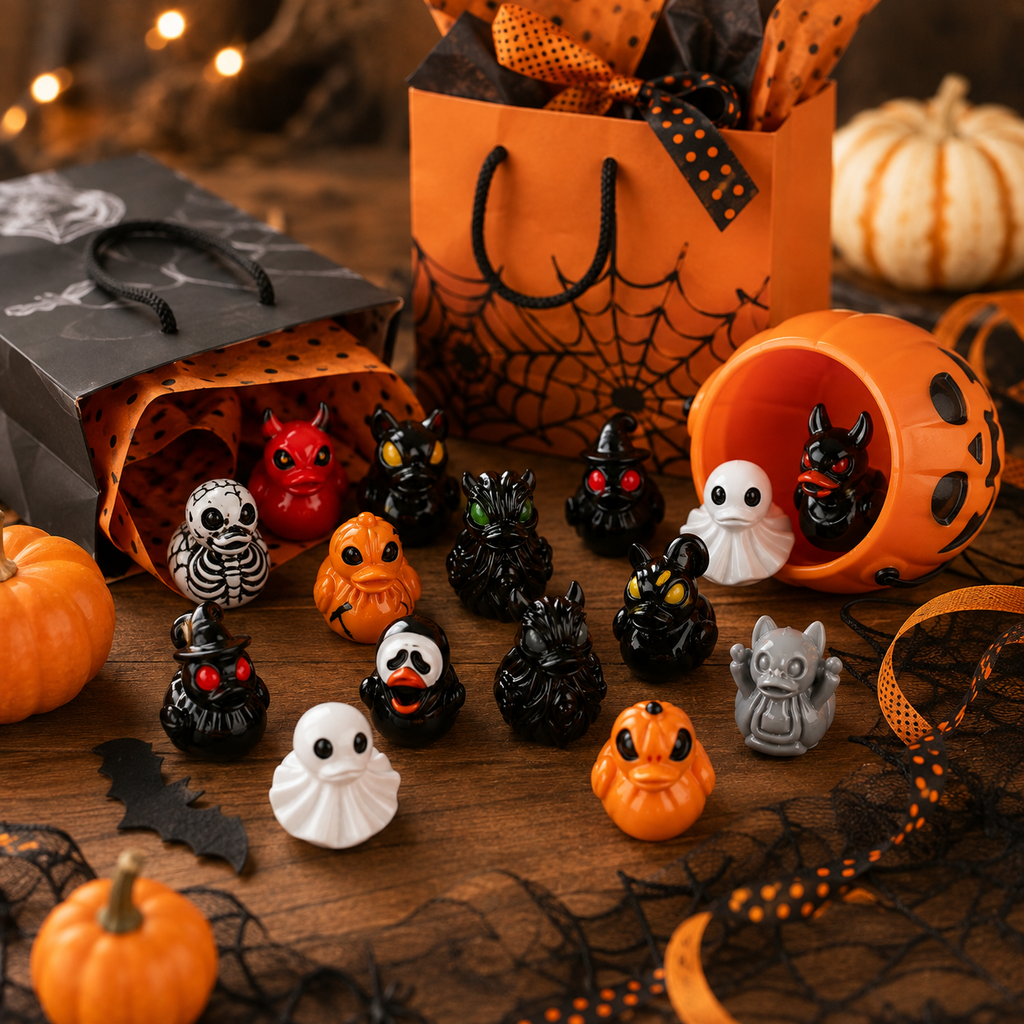 Halloween Mini Resin Ducks Tiny Duck