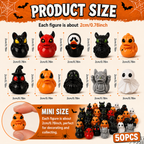 Halloween Mini Resin Ducks Tiny Duck