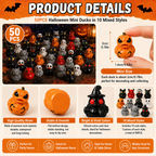 Halloween Mini Resin Ducks Tiny Duck