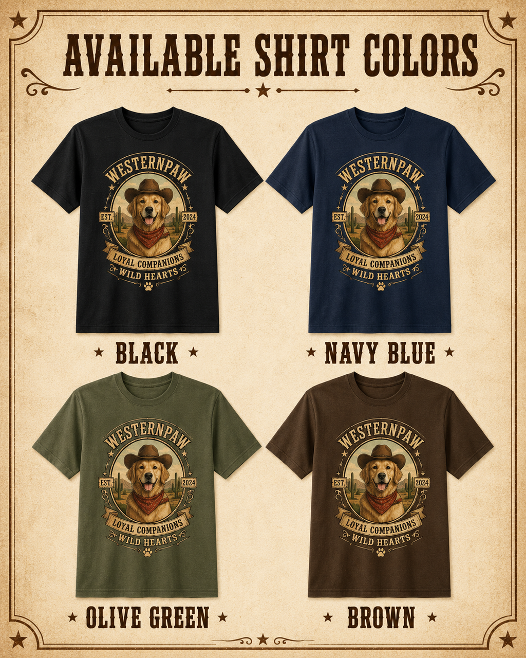 Custom Ranch Hand Pet Tee