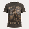 North Wind Forest Cat Tee