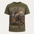 North Wind Forest Cat Tee