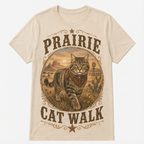 Prairie Cat Walk Western Cat Tee