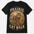 Prairie Cat Walk Western Cat Tee