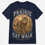 Prairie Cat Walk Western Cat Tee