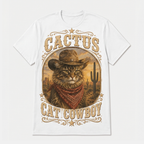 Prairie Cat Walk Western Cat Tee