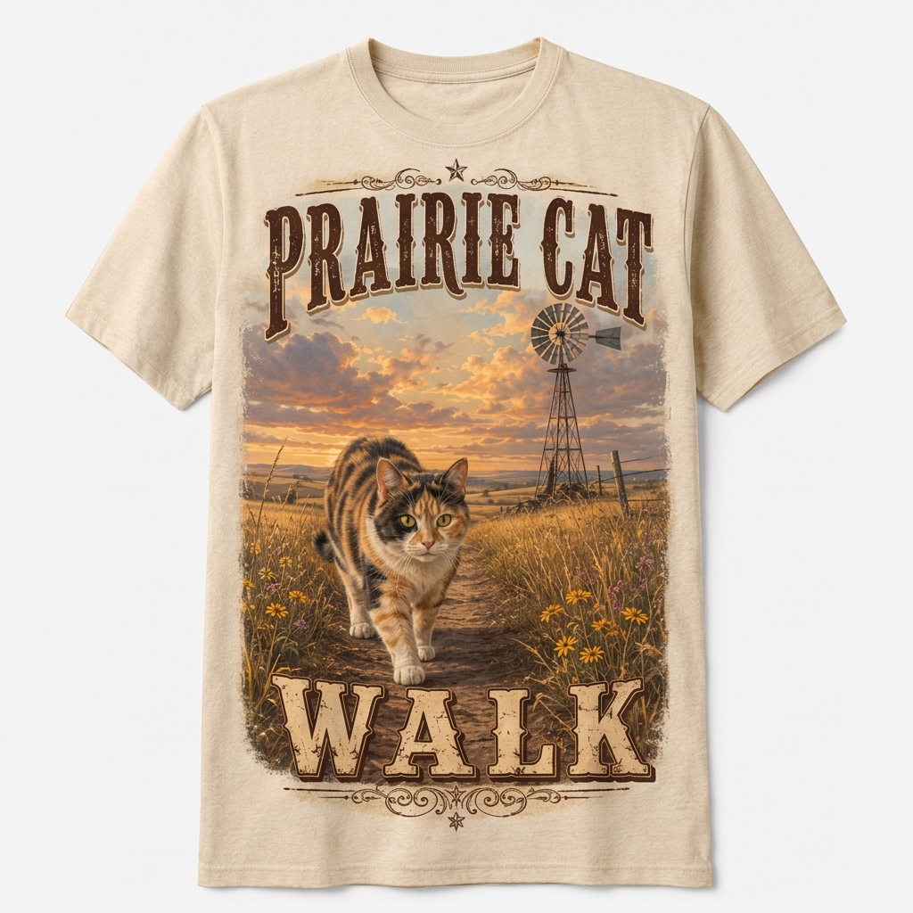 Prairie Walk Calico Tee