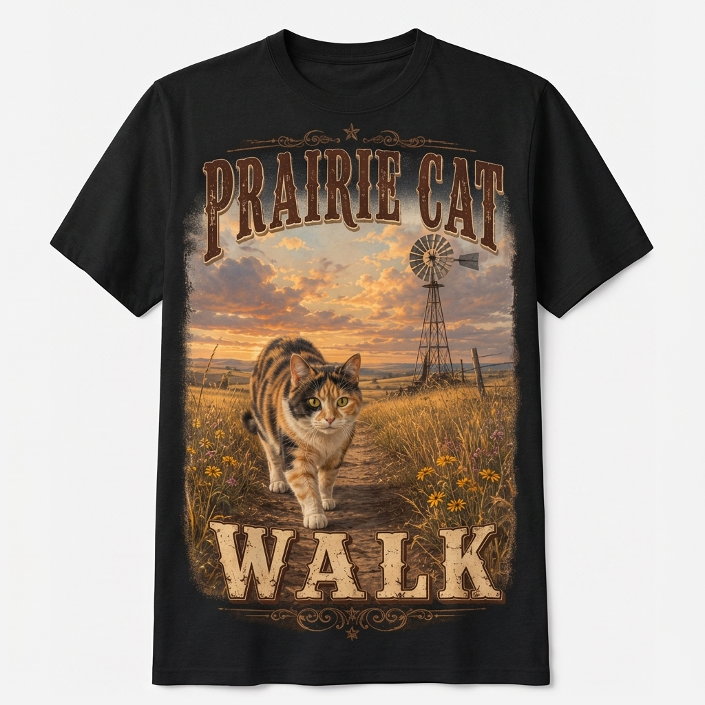 Prairie Walk Calico Tee