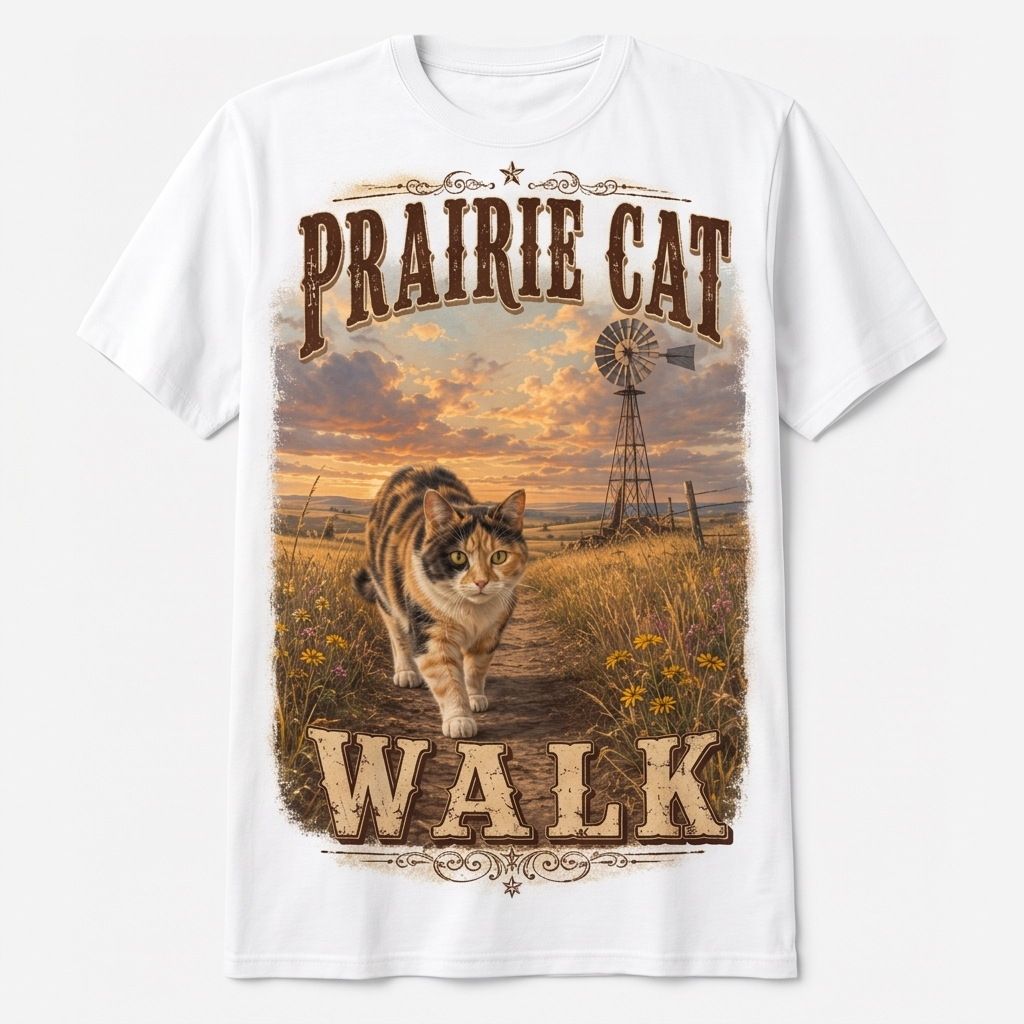 Prairie Walk Calico Tee