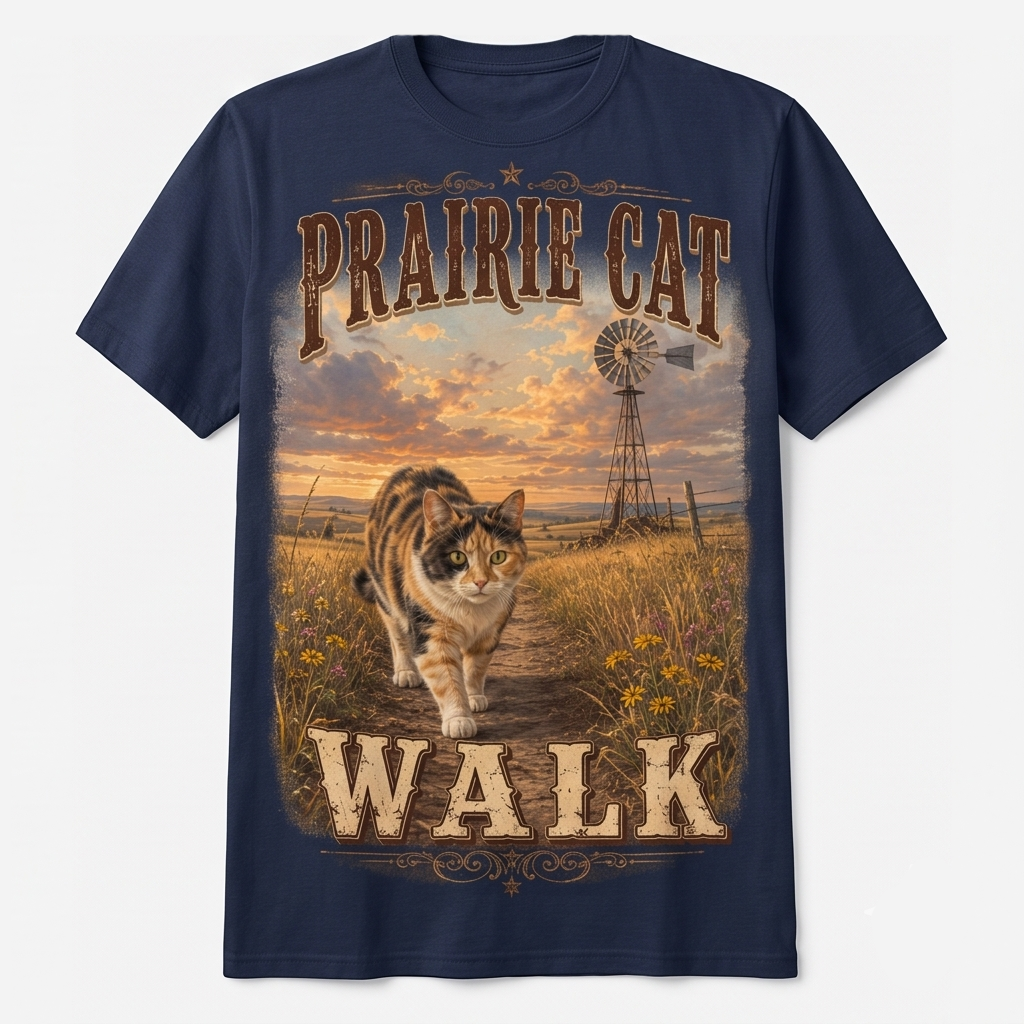 Prairie Walk Calico Tee