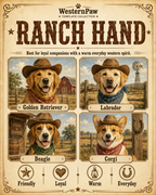 Custom Ranch Hand Pet Tee
