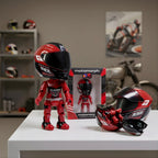 Motorcycle Helmet that Transforms into a Figure