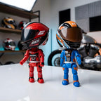 Motorcycle Helmet that Transforms into a Figure