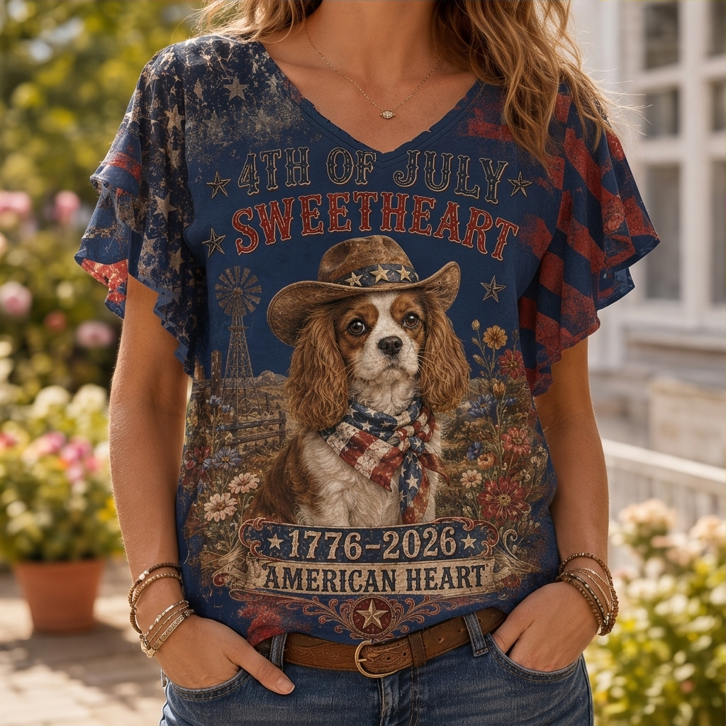 Fireworks & Freedom Patriotic Cat Graphic Tank Top - Paws & Pride Independence Day Vest