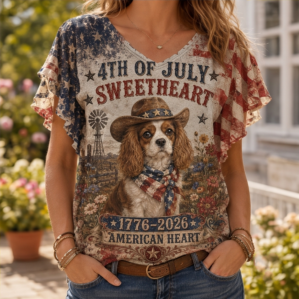 Fireworks & Freedom Patriotic Cat Graphic Tank Top - Paws & Pride Independence Day Vest