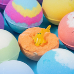 12 Pack Organic Bath Bombs, Bath Bomb Gift Set with Surprise Inside,Safe Handmade Fizzy Balls for Kid,Easter Valentines Christmas Birthday Gift