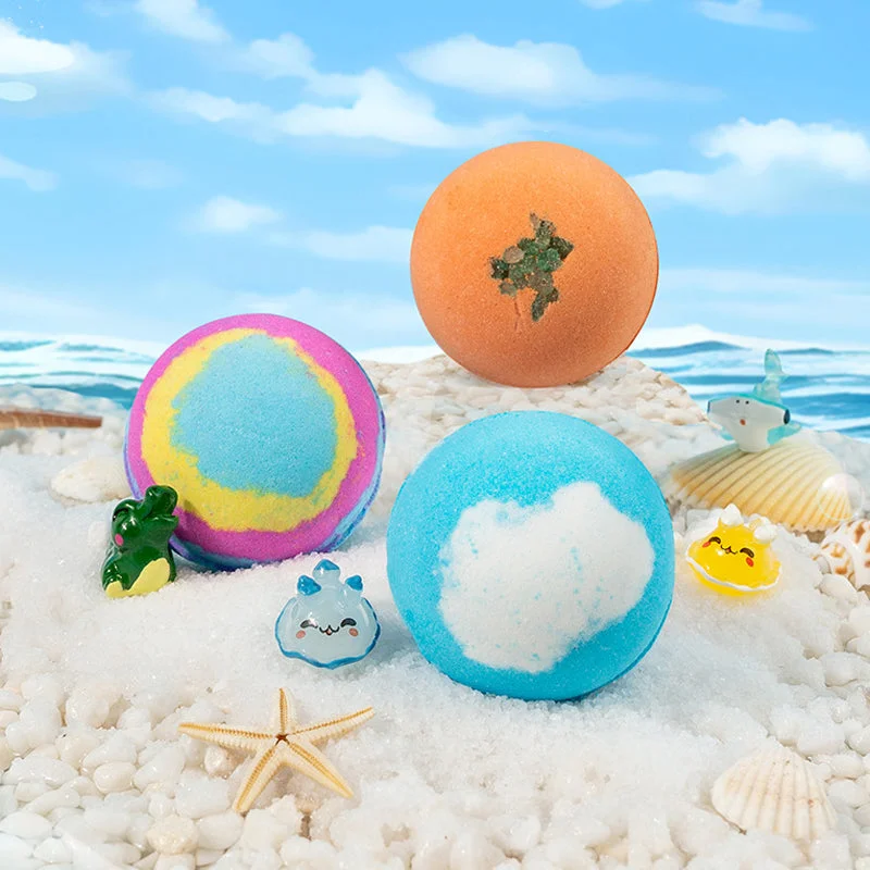 12 Pack Organic Bath Bombs, Bath Bomb Gift Set with Surprise Inside,Safe Handmade Fizzy Balls for Kid,Easter Valentines Christmas Birthday Gift